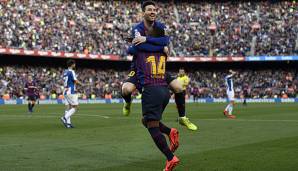 Lionel Messi erzielte einen Doppelpack gegen Espanyol Barcelona.