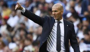 Zinedine Zidane ist bei Real Madrid wieder am Ruder.