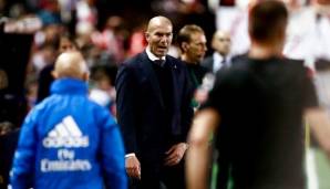 Zinedine Zidane hat genug von den schwankenden Leistungen seiner Spieler bei Real Madrid.