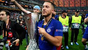 Erst vor wenigen Wochen konnte Hazard noch mit dem FC Chelsea die Europa League gewinnen.