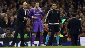 Bale kam unter Zidane in den Champions-League-Endspielen 2017 und 2018 nur von der Bank.