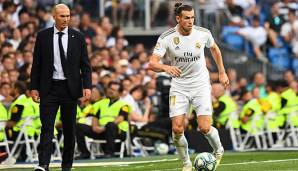 Zinedine Zidane gibt Bale ein Versprechen.