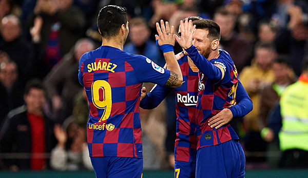 Der FC Barcelona steht an der Spitze der Primera Division.