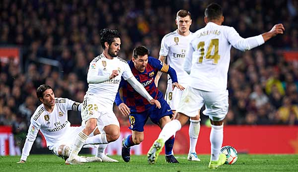 Auch im neuen Jahr duellieren sich Real Madrid und der FC Barcelona um den Meistertitel in der Primera Division.