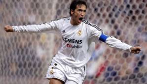 Raul (von 1993 bis 2010 bei Real Madrid): Mit 15 Jahren wechselte der Mittelstürmer von Atletico in die Real-Jugend und wurde dort zur Vereinslegende. 741 Spiele, 325 Tore, 108 Assists und 16 Titel sprechen für sich.