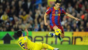 Platz 21: David Villa (FC Valencia, FC Barcelona, Atletico Madrid) - 55 Tore in 131 Spielen.
