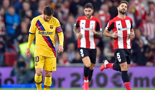 Der FC Barcelona ist aus der Copa del Rey ausgeschieden.