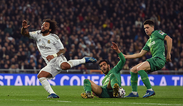 Marcelo und Real Madrid sind im Viertelfinale der diesjährigen Copa del Rey am spanischen Erstligisten Real Sociedad San Sebastian gescheitert und aus dem Pokal geflogen.
