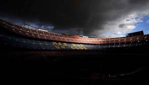 Das Camp Nou in Barcelona wird vorerst aufgrund der Coronakrise leer bleiben.