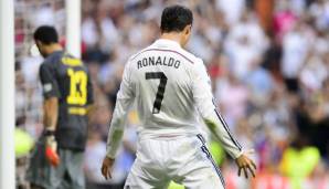 PLATZ 19 - Cristiano Ronaldo (2011 - 2018): 9 Tore für Real Madrid.