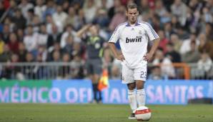 Platz 4: Wesley Sneijder - 3 Freistoßtore (2007/08)