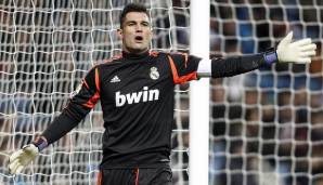 TOR – ANTONIO ADAN (Spanien): 18 Pflichtspiele für Real Madrid von 2009 bis 2013.