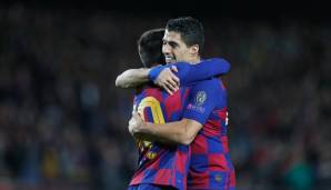 PLATZ 1: Luis Suarez - 46 Assists in 245 gemeinsamen Spielen mit Messi.