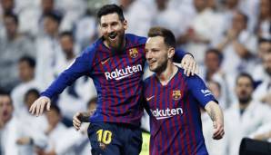 PLATZ 8: Ivan Rakitic - 19 Assists in 266 gemeinsamen Spielen mit Messi.