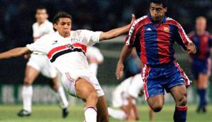 ROMARIO: Gilt als einer der besten Stürmer aller Zeiten. Auch wenn er nur knapp zwei Jahre in Spanien spielte, hinterließ er doch einen bleibenden Eindruck: Romario wurde 1994 Torschützenkönig und Weltfußballer.