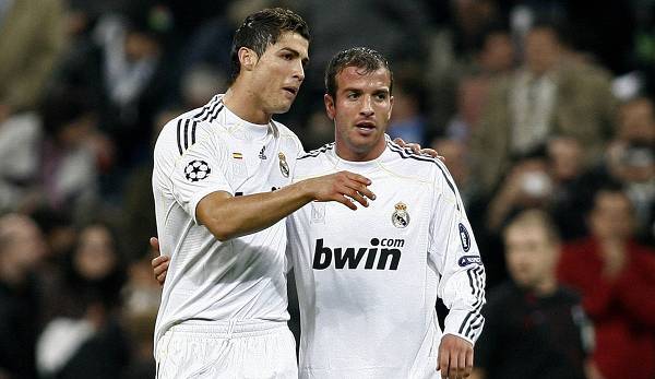 Cristiano Ronaldo und Rafael van der Vaart waren eine Zeit lang gemeinsam für Real Madrid aktiv.