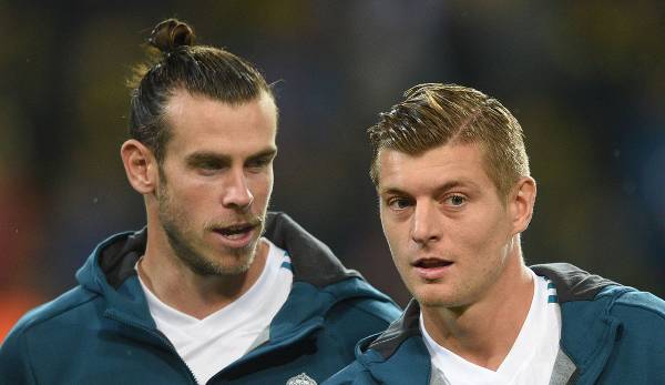 Toni Kroos und Gareth Bale spielen seit sechs Jahren bei Real Madrid zusammen.