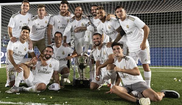 Real Madrid ist spanischer Meister.