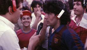 Diego Maradona (zwischen 1982 und 1984): Acht Millionen Euro zahlte Barca damals für den 22 Jahre alten Maradona an die Boca Juniors. Erst in Neapel reifte Maradona zur absoluten Legende. Seine Ausbeute in Barcelona: 43 Spiele, 30 Tore. Nicht schlecht.