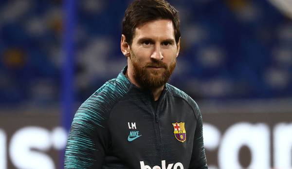 Lionel Messi wird am Montag im Training des FC Barcelona erwartet.