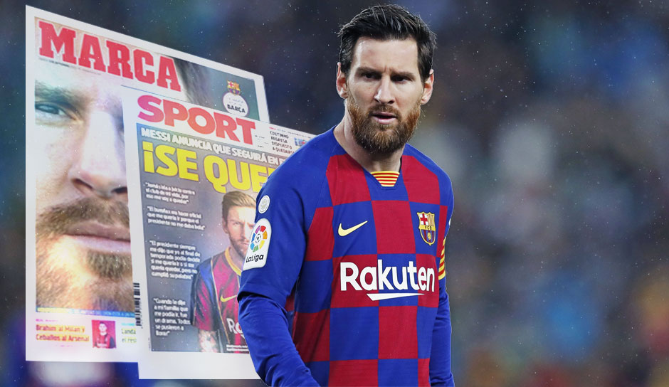 Lionel Messi bleibt beim FC Barcelona, das "Sommerdrama" (L'Equipe) hat ein Ende. Die internationale Presse ist sich jedoch einig: Das war's noch nicht!
