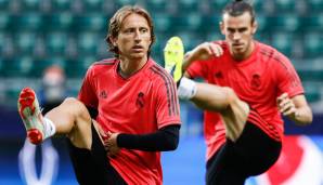 Luka Modric und Gareth Bale spielten gemeinsam für Tottenham und Real Madrid.