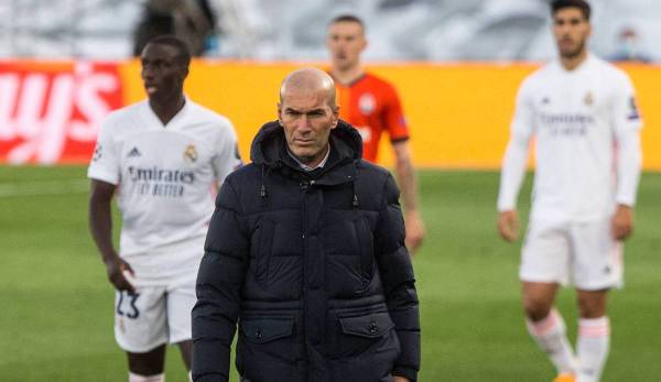 Trainer Zinedine Zidane von Real Madrid steht mittlerweile seit mehreren Monaten in der Kritik.