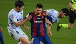 Lionel Messi traf, doch Barca patzte gegen Valencia.
