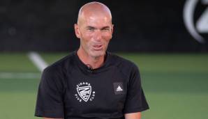 Zinedine Zidane ist der Trainer von Real Madrid.