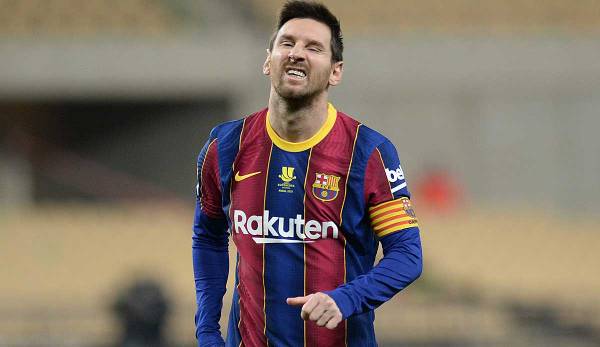 Sein Vertrag läuft im Sommer aus: Lionel Messi steht vor einer ungewissen Zukunft beim FC Barcelona.