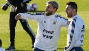 Sergio Agüero könnte auf Lionel Messi folgen.