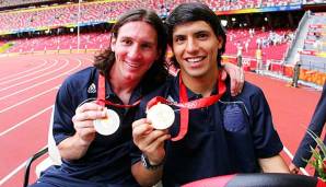 Mit Argentinien feierten Lionel Messi und Sergio Agüero schon zahlreiche Erfolge - klappt das auch auf Klub-Ebene?