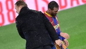 Cheftrainer Ronald Koeman vom FC Barcelona will den Abgang des sechsmaligen Weltfußballers Lionel Messi endgültig abhaken.