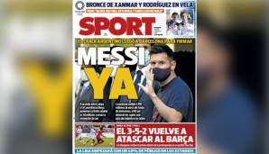 SPORT (Spanien): "Wir wollen die ganze Wahrheit über Messis Abgang wissen."