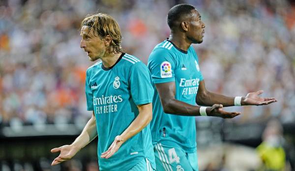 Kein Grund zum Ärger für Luka Modric und David Alaba: Real Madrid ist gut in die neue Saison gestartet.