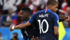 Kylian Mbappe und Ousmane Dembele sind bei der französischen Nationalmannschaft Kollegen.
