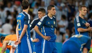 Di Maria unterlag Deutschland mit Argentinien beim WM-Finale 2014 mit 0:1.