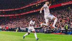 Real schlägt Bilbao dank der beiden frühen Treffer von Karim Benzema.