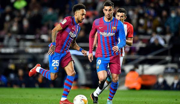 Trotz finanzieller Probleme verpflichtete der FC Barcelona im Winter Pierre-Emerick Aubameyang und Ferran Torres.