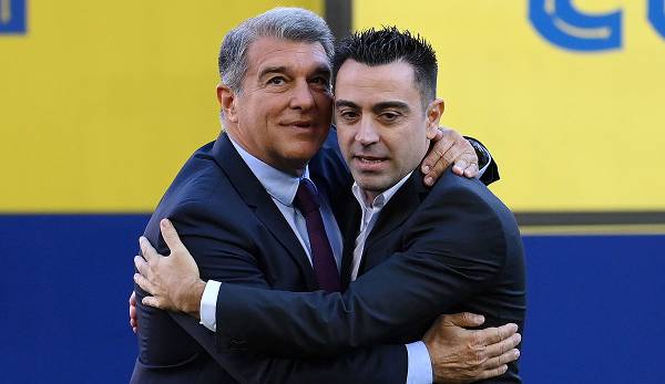 Laporta und Xavi wollen Barca in eine bessere Zukunft führen.