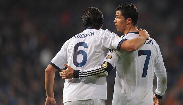 Sami Khedira und Cristiano Ronaldo gewannen zusammen das CL-Finale 2014 mit Real Madrid.