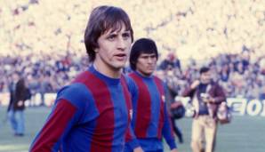 Sturm – JOHAN CRUYFF: Zwischen 1973 und 1978 brillierte Johan Cruyff auf dem Rasen des Camp Nou. Seine Leistungen flößten dem Klub verloren gegangenes Selbstvertrauen wieder ein. Es schien wieder möglich, den ewigen Rivalen Real Madrid zu besiegen.