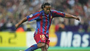 Technik, Eleganz, Dribbelstärke, Abschlussfähigkeiten - Ronaldinho war einfach das Komplettpaket!