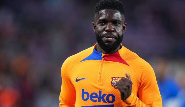 Samuel Umtiti joins US Lecce in Serie A for a year.