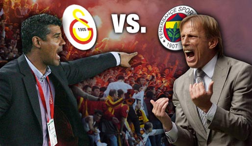 Frank Rijkaard und Christoph Daum stehen sich in der Süper Lig zum zweiten Mal gegenüber