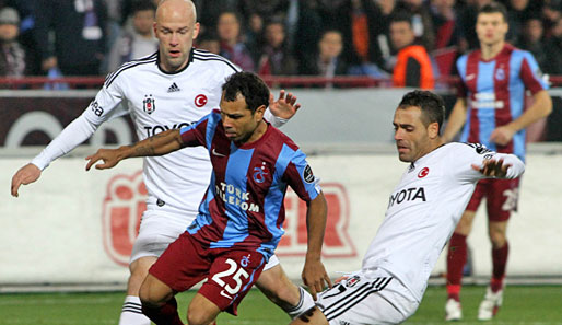 Trabzonspor und Besiktas vertreten die Türkei als einzige Klubs im Europapokal