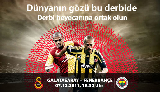 Galatasaray-Fenerbahçe: Dünyanın gözü bu derbide