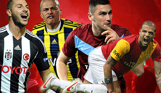 Wer wird Meister? Galatasaray, Fenerbahce, Besiktas oder Trabzonspor?