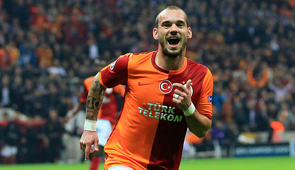Wesley Sneijder war Taktgeber und Matchwinner gegen Bursaspor