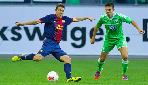 David Babunski gewann mit Barcelona in der NextGen Series gegen Wolfsburg mit 5:0